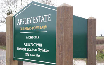 Apsley Estate Sign