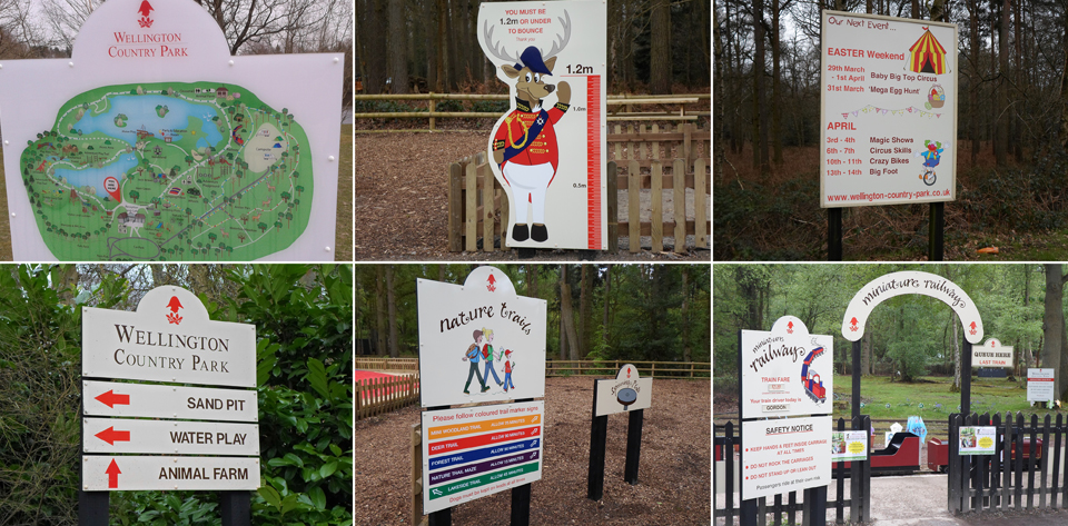 Wellington Country Park - Storm Signs